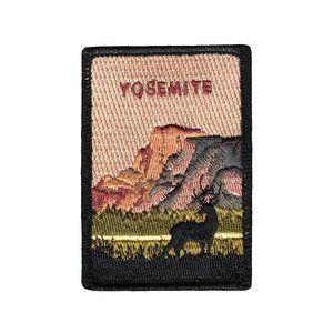 Yosemite National Park (Deer) Patch | Embroidered | Iron or Sew On | Minimalist